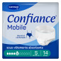Hartmann – Confiance Mobile culotte d’incontinence 5 gouttes, taille S, 14 pièces