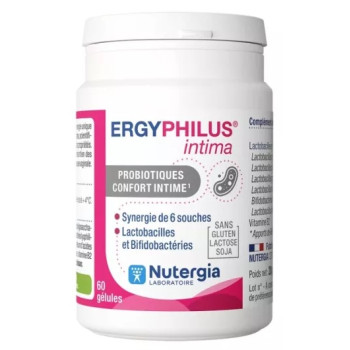 Nutergia – Ergyphilus Intima, complément alimentaire probiotiques confort intime