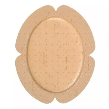 Mölnlycke – Pansement hydrocellulaire Mepilex Border Flex ovale, 13,5 × 16,5 cm (x16)