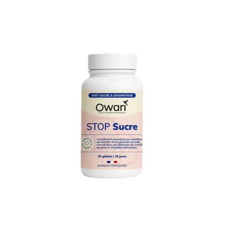 Owari – Stop Sucre, 60 gélules