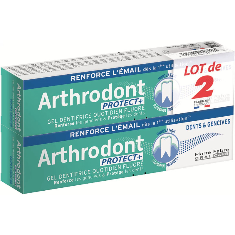 Arthrodont – Protect dentifrice gencives et émail, 75 ml