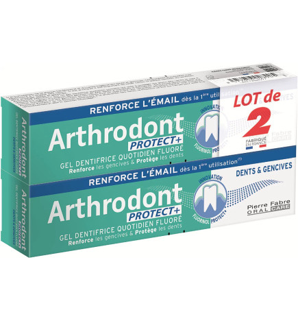 Arthrodont – Protect dentifrice gencives et émail, 75 ml