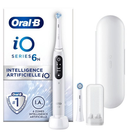 Oral-B – iO Series 6N brosse à dents électrique rechargeable, 1 coffret