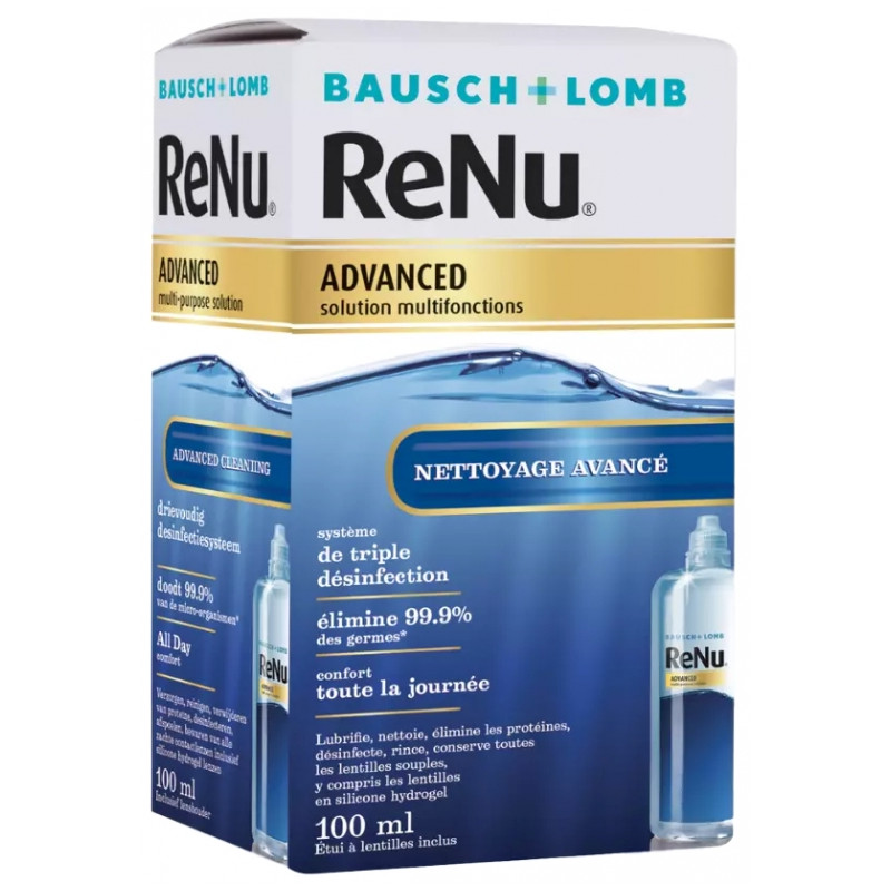 Bausch + Lomb – ReNu Advanced solution multifonctions, 100 ml