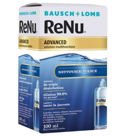 Bausch + Lomb – ReNu Advanced solution multifonctions, 100 ml