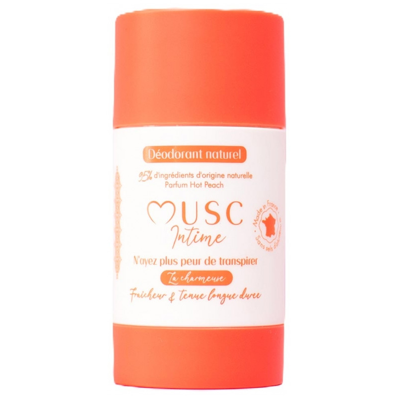 Musc Intime – Déodorant naturel Hot Peach, 50 g