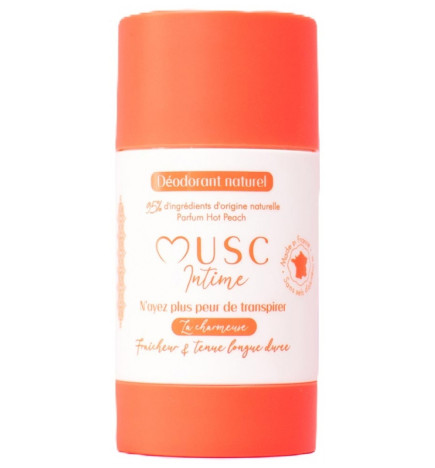 Musc Intime – Déodorant naturel Hot Peach, 50 g