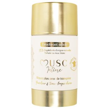 Musc Intime – Déodorant naturel Monoï Oriental, 50 g