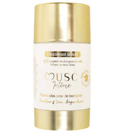 Musc Intime – Déodorant naturel Monoï Oriental, 50 g