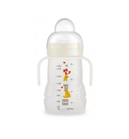 MAM – Biberon Transition Trainer+ Vert, 220 ml