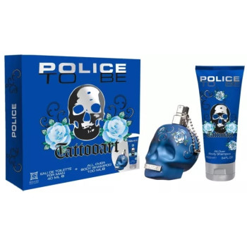 Police – Coffret To Be Tattooart Man Eau de toilette + Lait corps, 40 ml