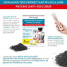 Granions – Patchs Chauffants Musculaires, boîte de patchs usage unique