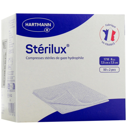 Hartmann – Compresses Stériles De Gaze 10x10cm - 50x2