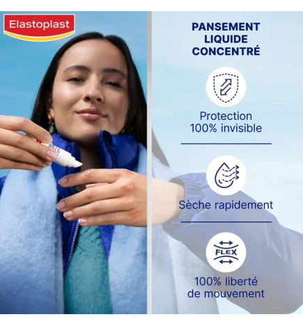 Elastoplast – Second Skin Protection Pansement Liquide Spray, 10 ml