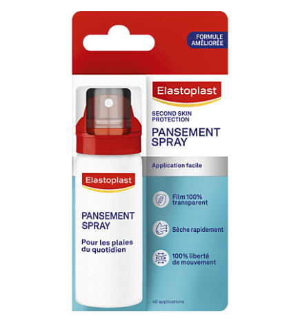 Elastoplast – Pansement Spray Second Skin Protection, 10 ml