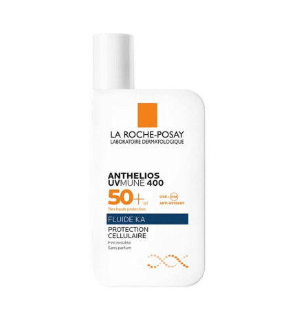 La Roche-Posay – Anthelios Fluide Peaux à Tendance Kératosique Actinique SPF50+, 50 ml