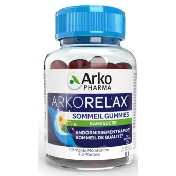 Arkorelax – Gummies Sommeil sans sucre, 30 gummies