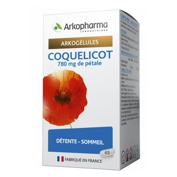 Arkopharma Arkogélules Coquelicot 45 Gelules