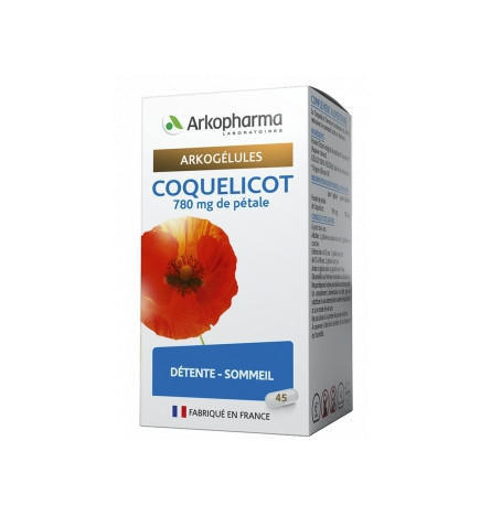 Arkopharma Arkogélules Coquelicot 45 Gelules