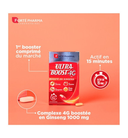 Forté Pharma – Ultra-Boost 4G, 30 comprimés