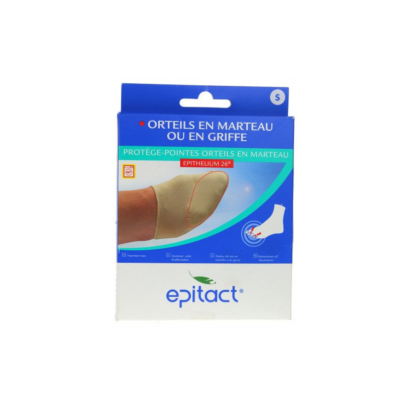 Epitact – Protège-pointe orteils en marteau et en griffe, taille 36/38 x2