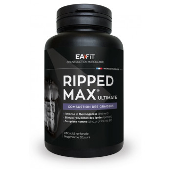 Eafit – Ripped Max Ultimate combustion des graisses, 120 comprimés