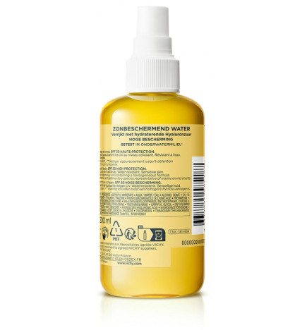 Vichy – Idéal Soleil eau de protection solaire SPF30 hydratante, 200 ml