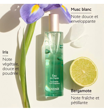 Caudalie – Eau Fraîche Eau des Vignes, 50 ml