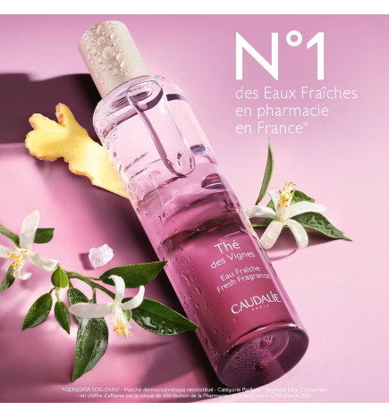 Caudalie – Eau Fraîche Thé des Vignes, 100 ml