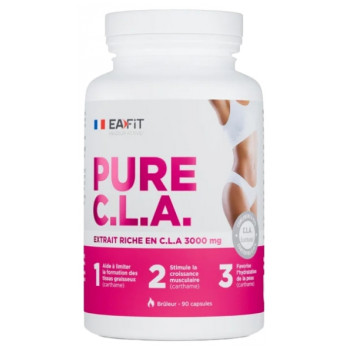 Eafit – Pure CLA complément alimentaire silhouette, 90 capsules