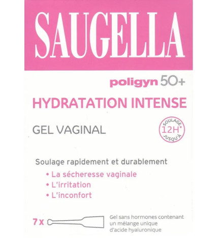 Saugella – Poligyn 50+ Gel Vaginal Hydratation Intense, 50 ml