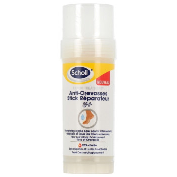Scholl – Stick anti-crevasse réparateur U+ 25 % d’urée, 70 g