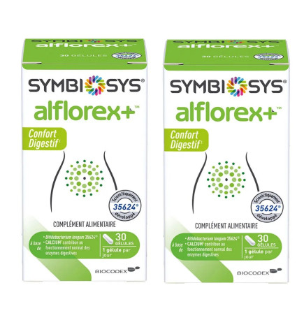 Symbiosys – Alflorex+ confort digestif, 2 x 30 gélules