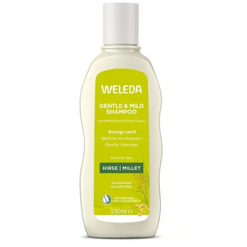 Weleda – Shampooing régénérant à l’extrait de millet bio, 190 ml