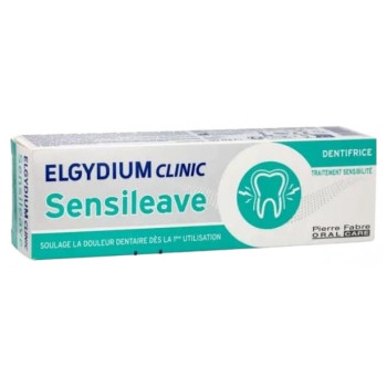 Elgydium Clinic – Sensileave dentifrice hypersensibilité dentaire, 50 ml