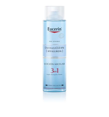 Eucerin – Dermatoclean eau micellaire visage, 200 ml