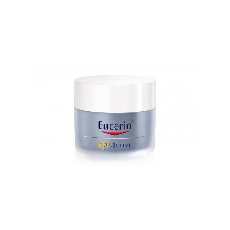 Eucerin – Q10 Active crème de nuit anti-rides peaux sensibles, 50 ml