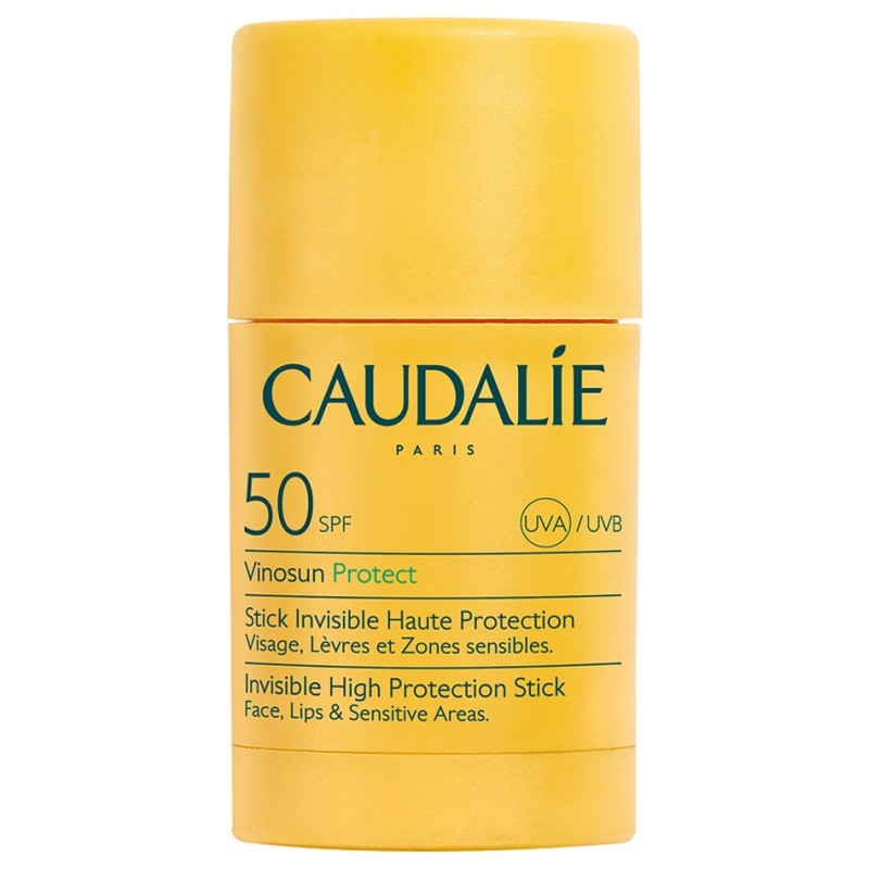 Caudalie – Vinosun Protect stick invisible haute protection SPF50, 15 g