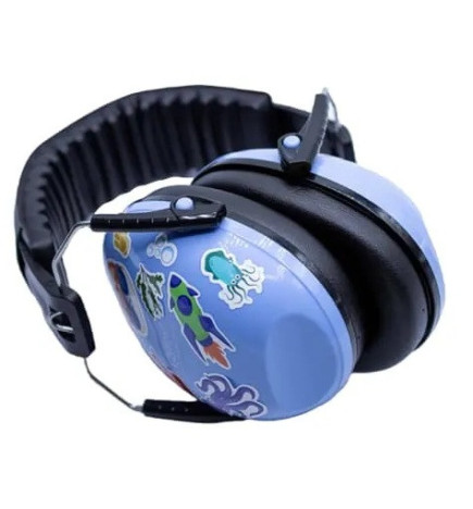 Quies – Casque anti-bruit enfant bleu, 1 unité