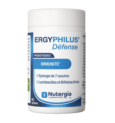 Nutergia – Ergyphilus Défense Probiotiques, 60 gélules