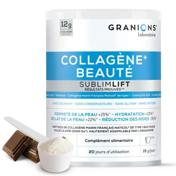 Granions – Collagène+ Beauté Sublimlift Goût Chocolat, 300 g