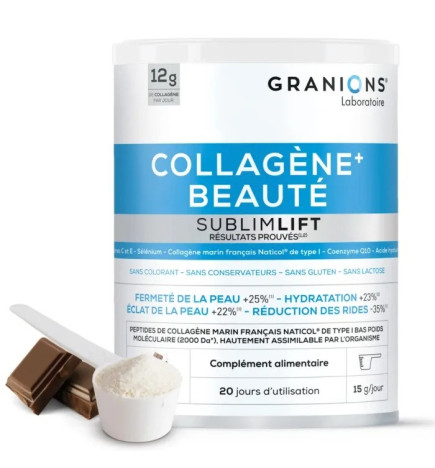 Granions – Collagène+ Beauté Sublimlift Goût Chocolat, 300 g