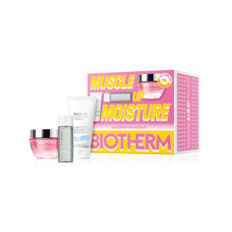 Biotherm – Coffret Aquasource Cica Nutri, 3 soins