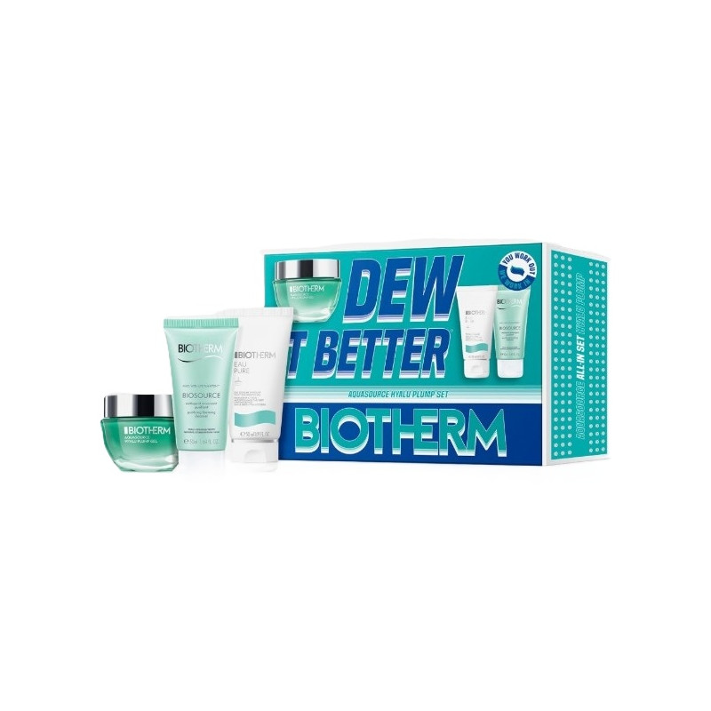 Biotherm – Coffret Aquasource Dew It Better, 3 soins