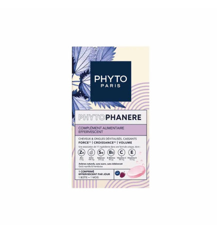 Phyto – Phytophanere Cheveux & Ongles 2x15 comprimés effervescents, 81,72 g