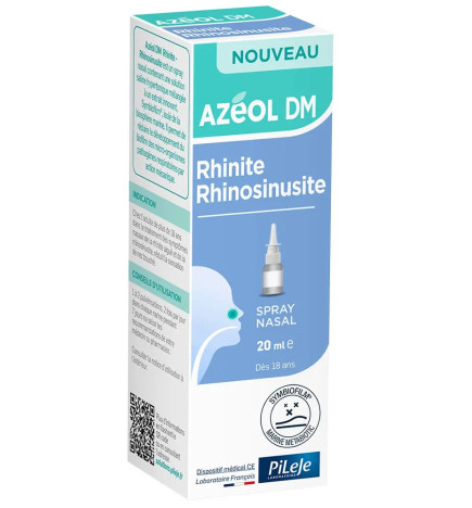 Pileje – Azéol DM Rhinite Rhinosinusite Spray nasal, 20 ml