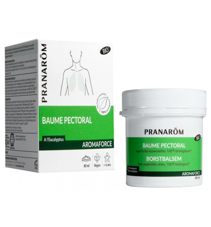 Pranarôm – Aromaforce Baume Pectoral, 80 ml