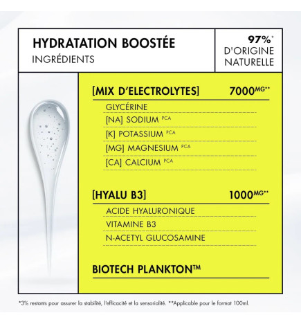 Biotherm – Aquasource+ Electrolyte Dewy Gel 100H Gel Hydratant Visage, 100 ml