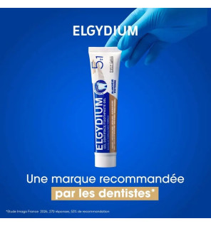 Elgydium – Gel Dentifrice Multi-action 5en1, 75 ml