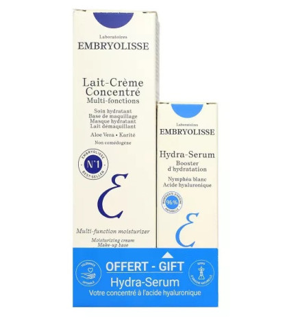 Embryolisse – Lait-Crème Concentré 75 ml et Hydra-Sérum 15 ml